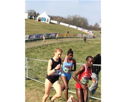 Pip Woolven at World XC 2019